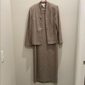 Elegant Brown Maxi Pencil Dress for Work